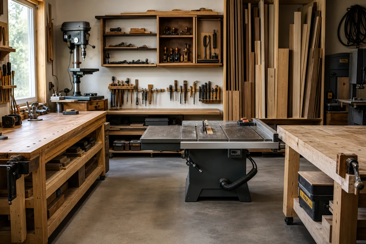 Hand Tools Worth Owning When You Have Power Tools — workshop illustration